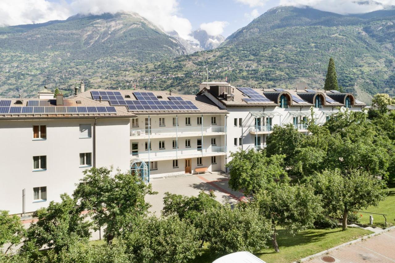 Hotel & Bildungshaus St. Jodern Visp Exterior photo